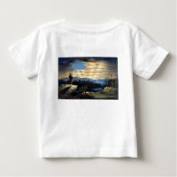 Heavenly American Flag in Sky, Zouave Civil War