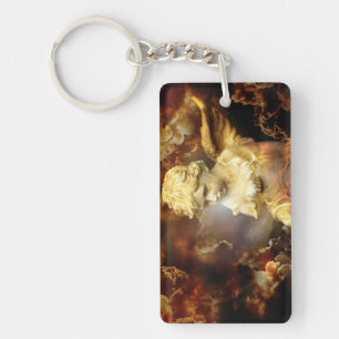 Heavenly Angel Cherub Keychain