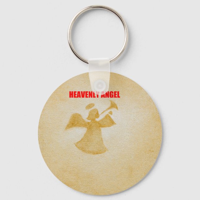 Heavenly Angel Keychain (Front)