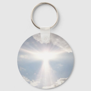 Heavenly angelic sky keychain