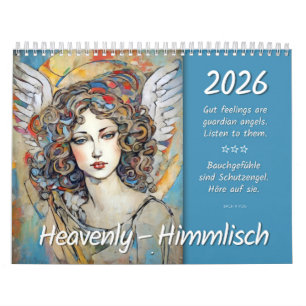 Heavenly Angels – Himmlische Engel 2026 Calendar