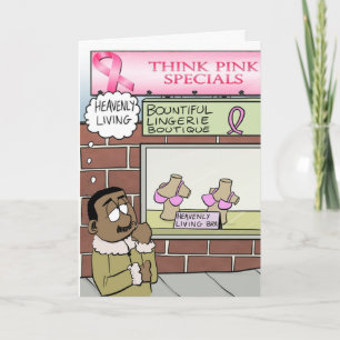Heavenly Bra Thank You Card