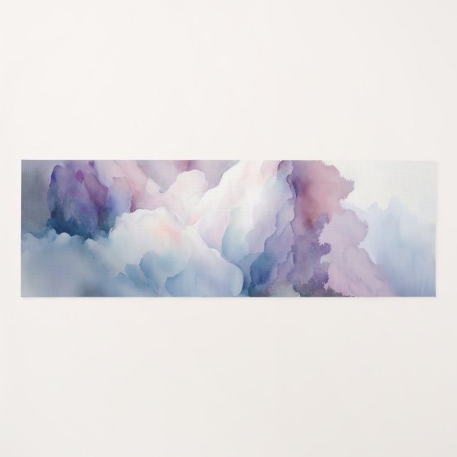 Heavenly Clouds Yoga Mat (Front (Horizontal))
