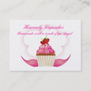 Heavenly Cupcakes Business Card