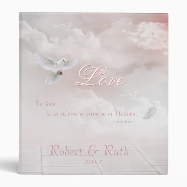 Heavenly Dove Binder (Front)