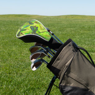 Heavenly Dragonflies On a Starry Sky Golf Head Cover