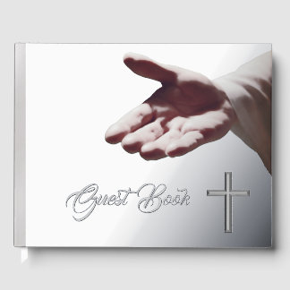 Heavenly Hand Guest Book