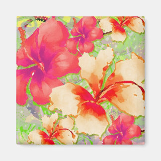 HEAVENLY HIBISCUS MAGNET