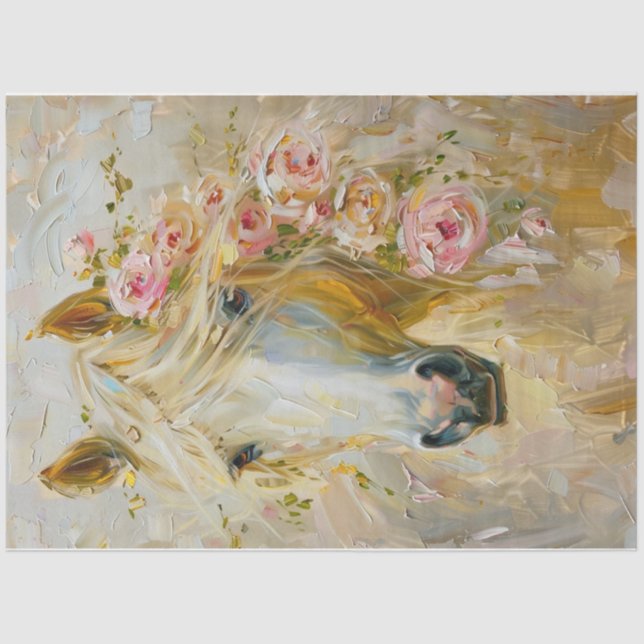 Heavenly Horse One Tissue Paper (Front)