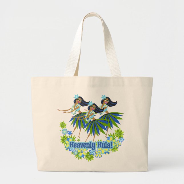 Heavenly Hula Beach Bag (Front)