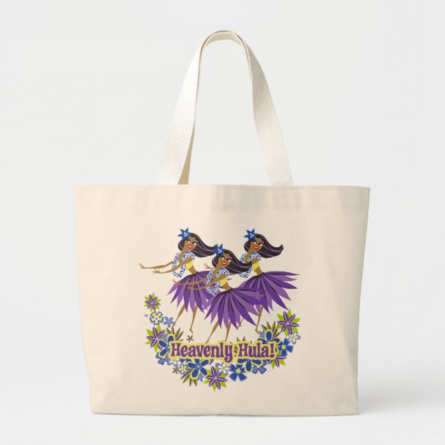 Heavenly Hula Beach Bag (Front)