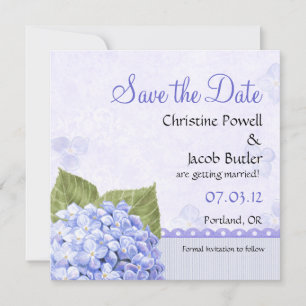 Heavenly Hydrangea - Save the Date