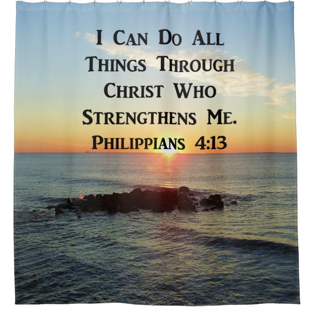 HEAVENLY PHILIPPIANS 4:13 BIBLE VERSE (Front)