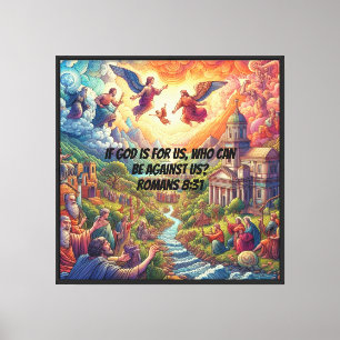 Heavenly River Canvas Print