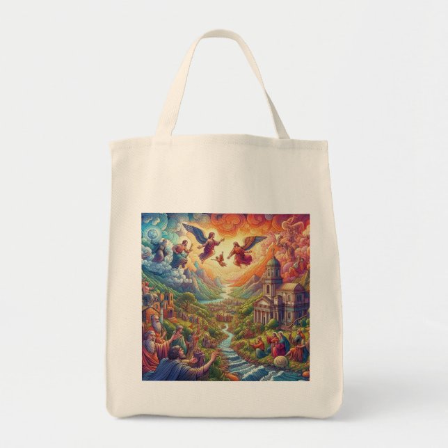 Heavenly River Tote Bag (Front)