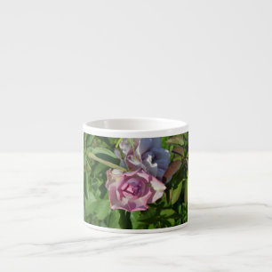 Heavenly Rose Abstract Espresso Cup