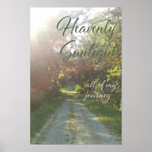 Heavenly Sunlight Poster