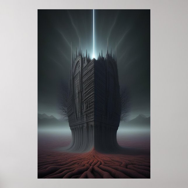 Heavenly Turmoil - Ethereal Apocalypse Poster (Front)