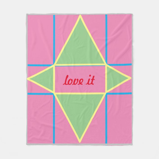 Heavenly Warmth fleece blanket (Front)