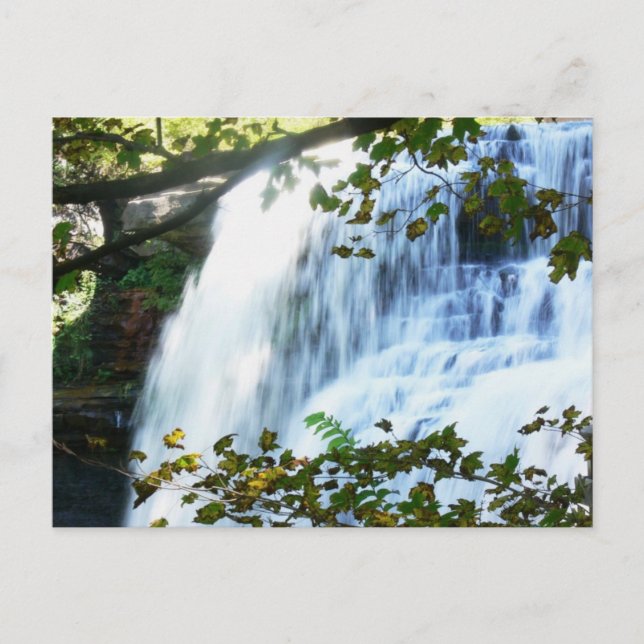 Heavenly Waterfall Postcard (Front)
