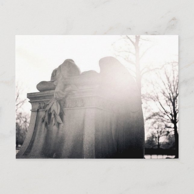 heavenly weeping angel postcard (Front)
