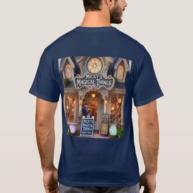 Heavenly Wishes - Micky's Magical Things T-Shirt (Back)