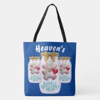 Heaven's Bottle Of Hearts Shoulder Tote Bag