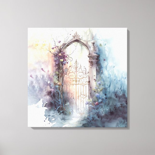 Heaven's Gate Canvas Print (Front)