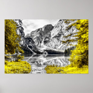 Heaven's Gate: Yellow Splash Of Colour Poster