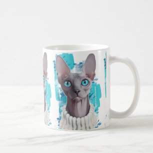 Heavens in the eyes (Sphynx cat) Coffee Mug