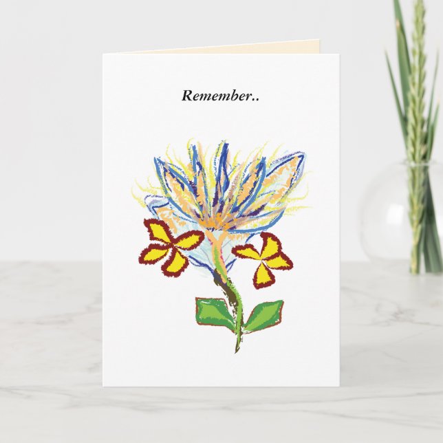 Heaven's Memory Greeting Cards (Front)