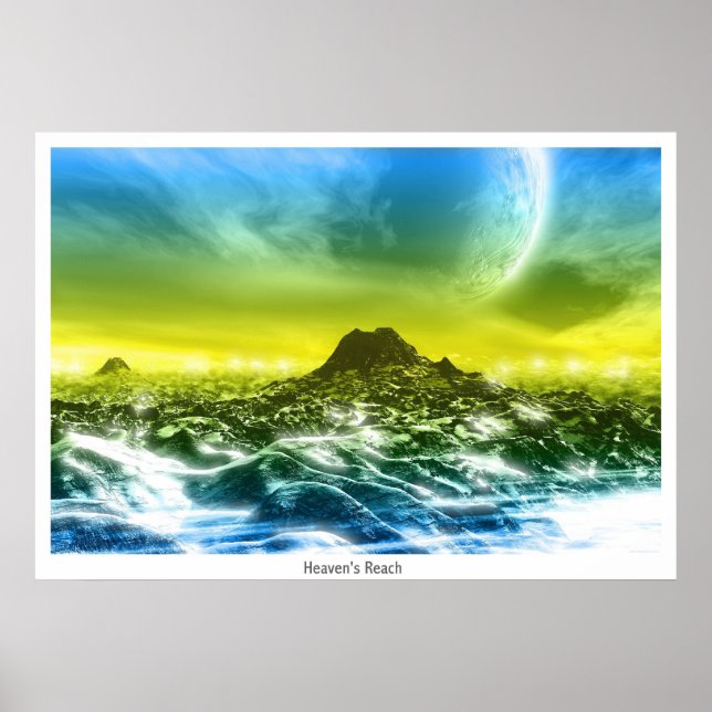Heaven's Reach ("out there" version) Poster (Front)
