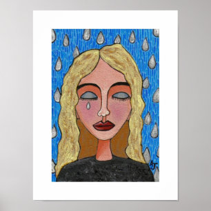 Heavens Tears - sadness & grief print