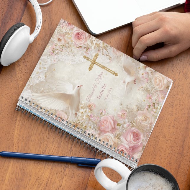 Heaveny Blush & Gold Quince, custom Notebook (Creator Uploaded)