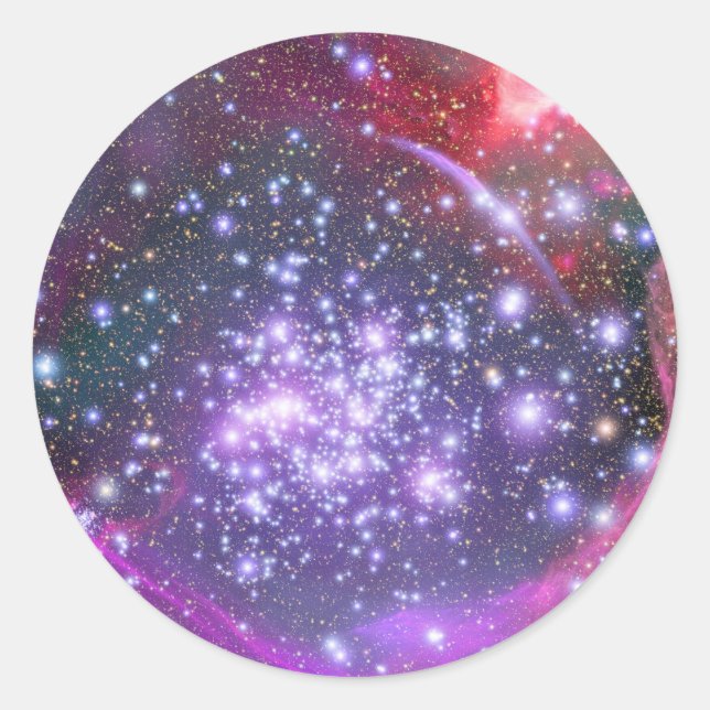 Heaviest Stars in Galaxy, Sagittarius Classic Round Sticker (Front)