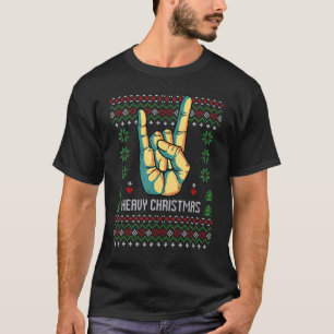 Heavy Christmas Death Metal Ugly Xmas Sweater Heav