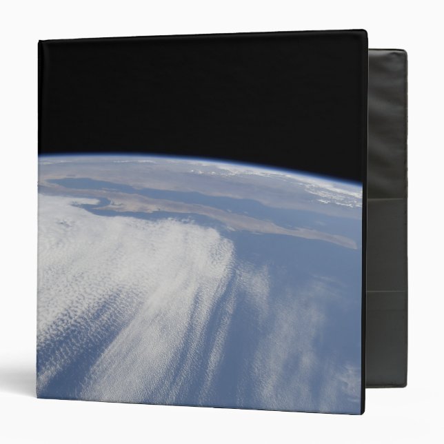 Heavy cloud cover over the Pacific Ocean Binder (Front/Inside)