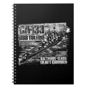 Heavy cruiser Toledo Notebook