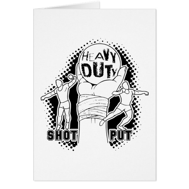 Heavy duty – shot put (Front)