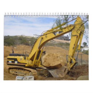 Heavy Equipment calendar