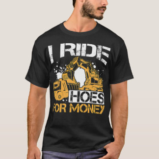 Heavy equipment operator Construction Worker baked T-Shirt