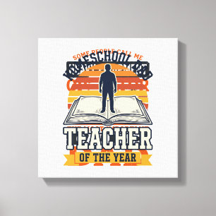 Heavy Equipment Operator Dad Vintage Shirt Design_ Canvas Print