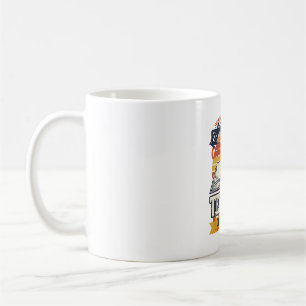 Heavy Equipment Operator Dad Vintage Shirt Design_ Coffee Mug