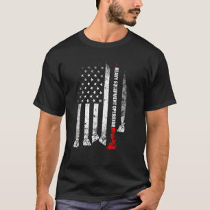 Heavy Equipment Operator Set Goal Funny Driver T-Shirt
