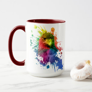 Heavy Falcon Art Mug