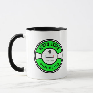 Heavy Hands Wrestling Club Classic Mug, 11 oz Mug