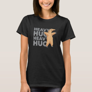 heavy hug animal living in peace friends and famil T-Shirt