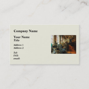 Heavy Machine Shop Business Card