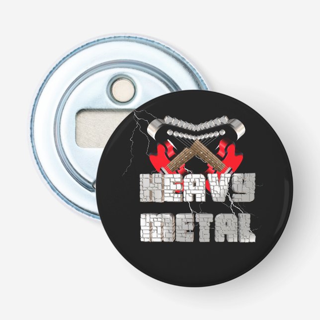 Heavy metal bottle opener (Front)