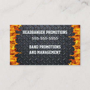 Heavy Metal Business Card